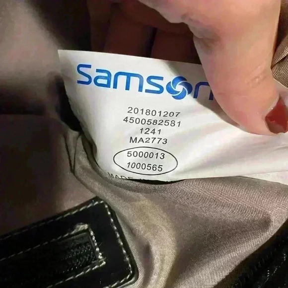 Samsonite ultima 2 laptop black bag - Picture 15 of 16